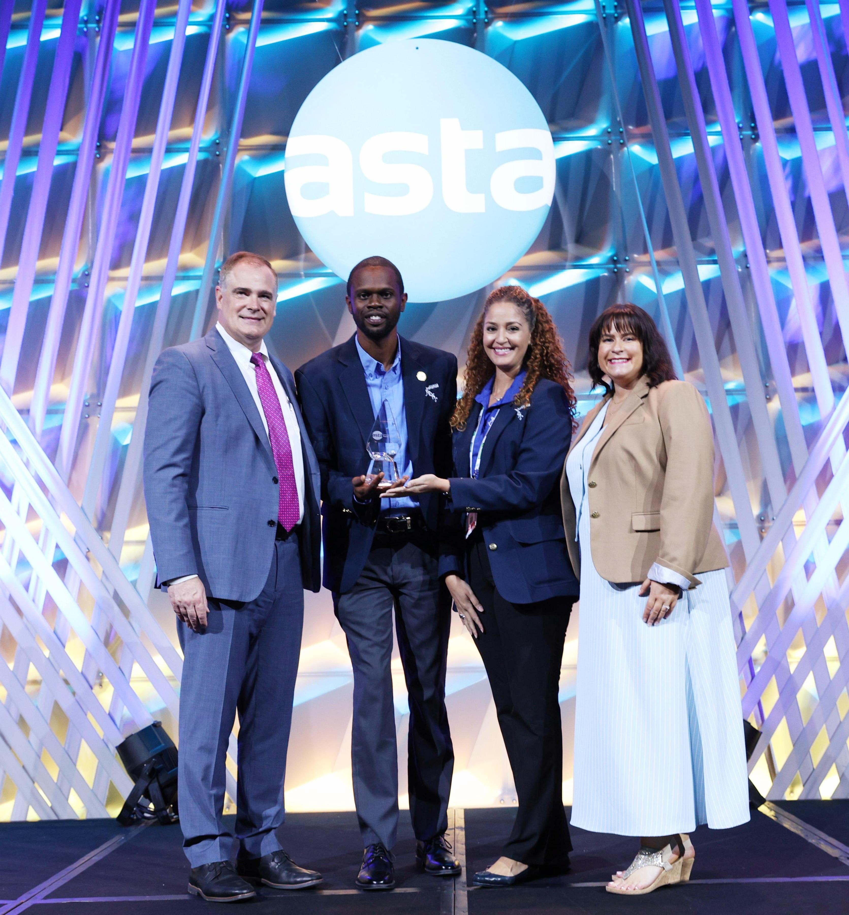Zane Kerby, President and CEO of ASTA, Dupree Smith General Manager, BTO Houston, Tina Lee-Anderson, Senior Regional Manager in BTO US Sales-Plantation,and Sarah Little, Vice President of Business Development ASTA