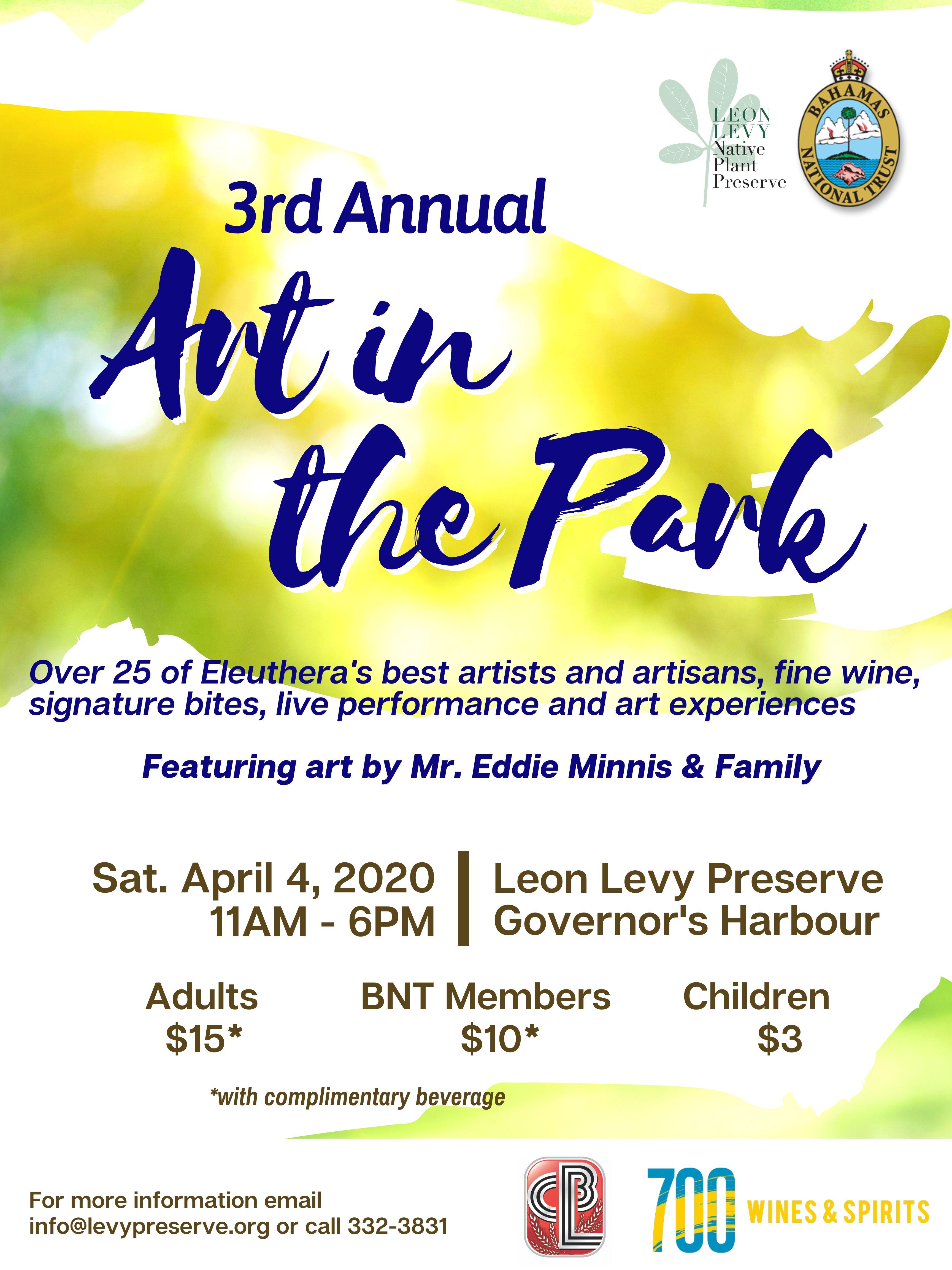 3rd Annual Art In The Park Tourism Today   Art In The Park 